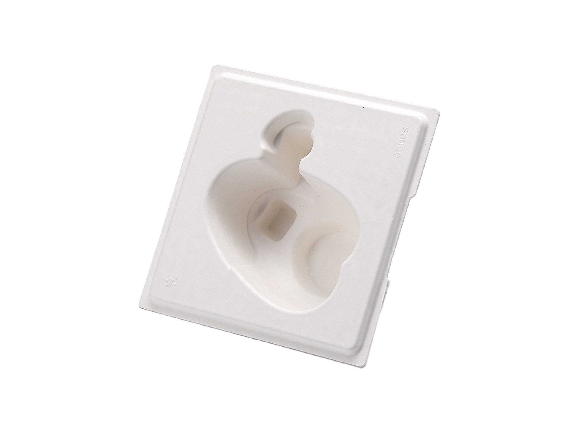 Molded pulp tray
