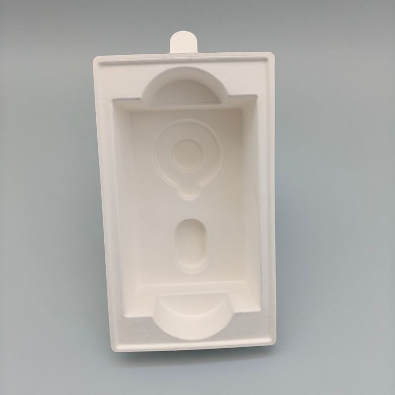 Molded pulp tray