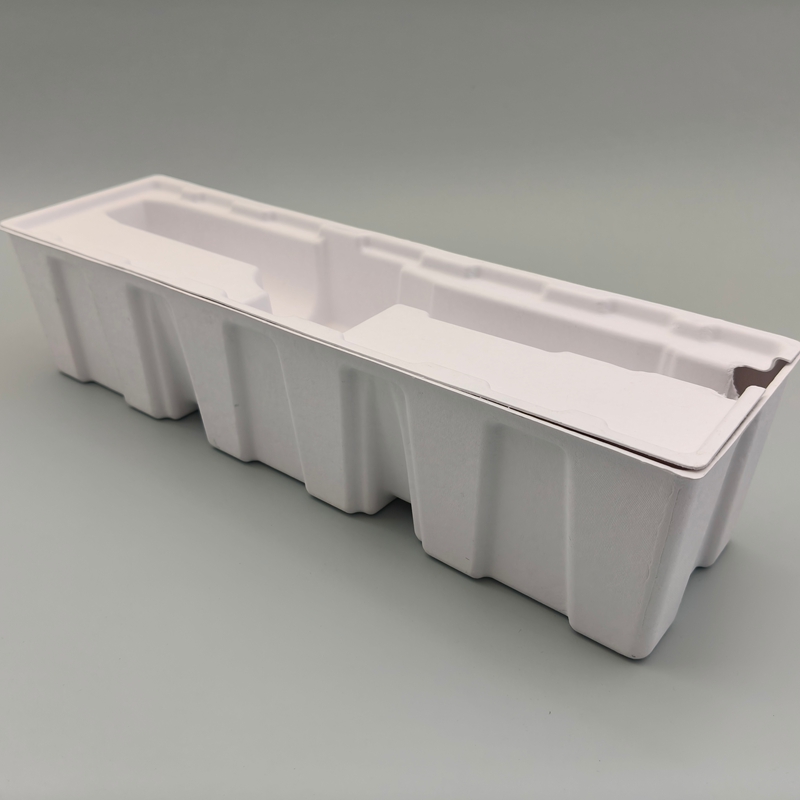 Customized molded pulp box for  hair curler packaging