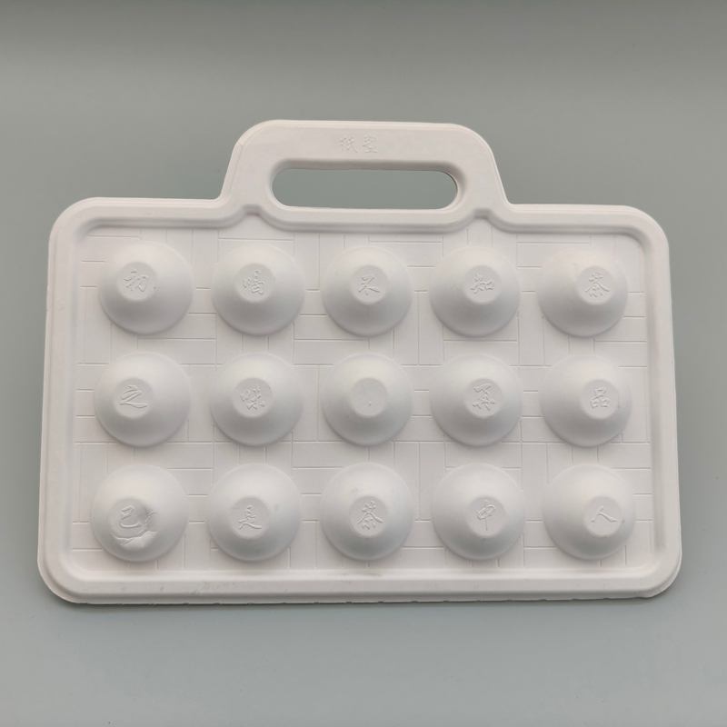 Customized molded pulp box